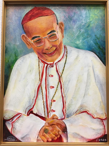  "My Cardinal" ศิลปะเพื่อพระเจ้า โดย ศรินทร เมธีวัชรานนท์